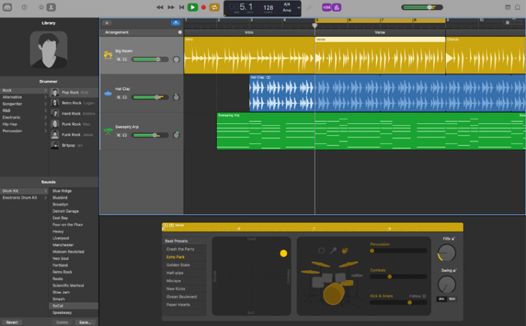 Apple GarageBand 2022 for macOS Free Download