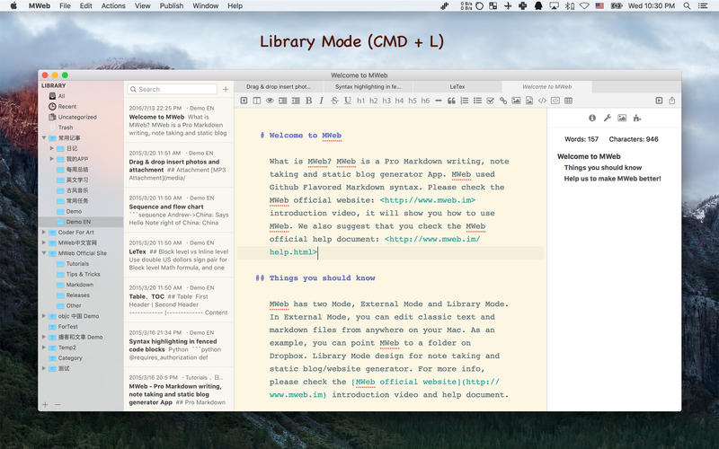 MWeb for Mac Free Download