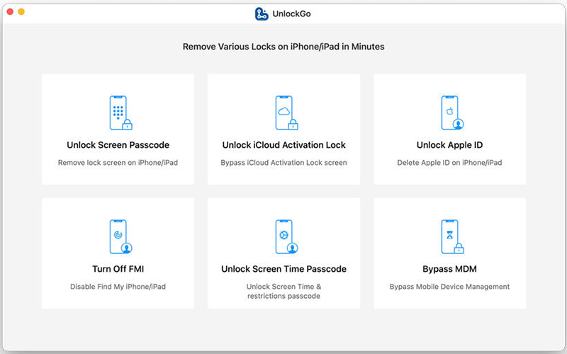 iToolab UnlockGo 5 for Mac Free Download