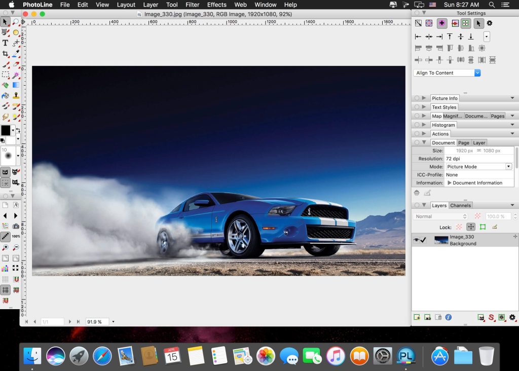 PhotoLine 23 for Mac Free Download