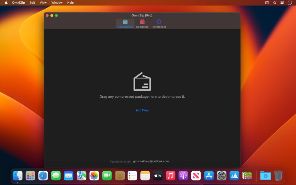 OmniZip 2.1.3 for Mac Free Download
