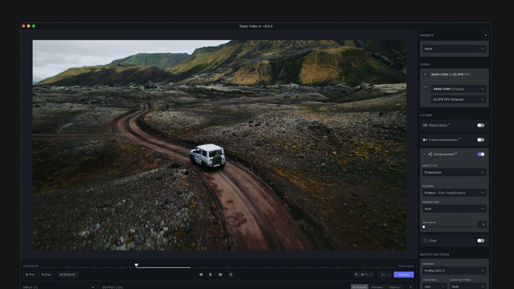 Topaz Labs Video AI 5 for Mac