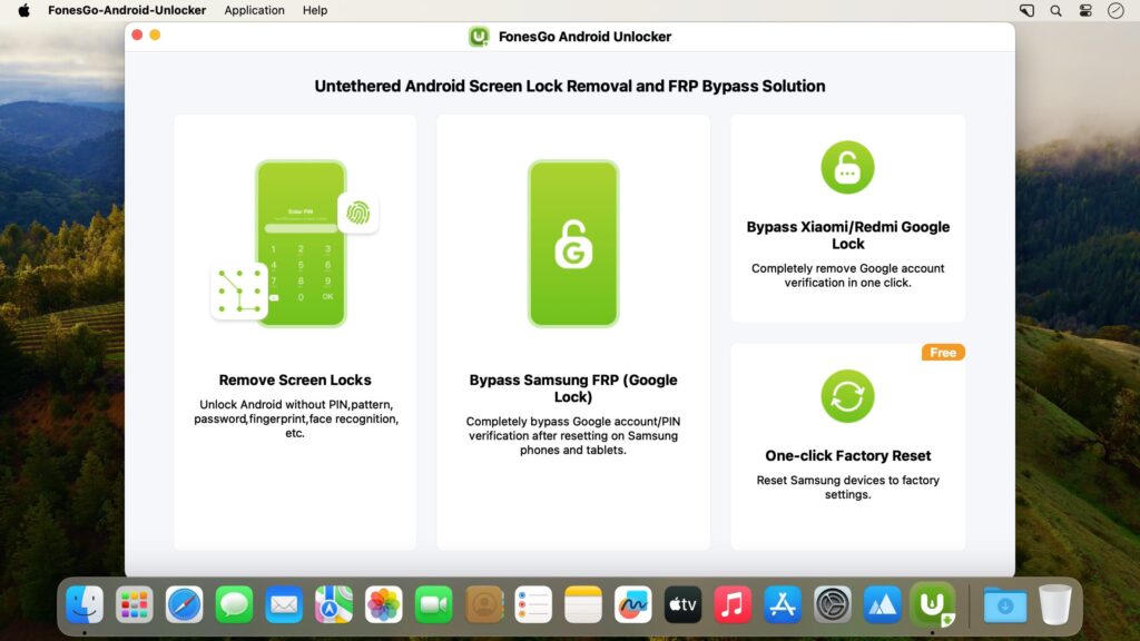 FonesGo Android Unlocker 7.4.1 Free Download macOS