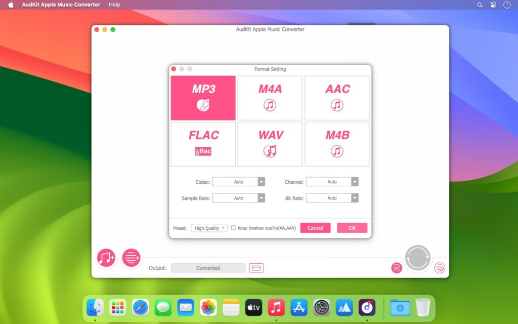 AudKit Apple Music Converter 1.2 Free Download macOS