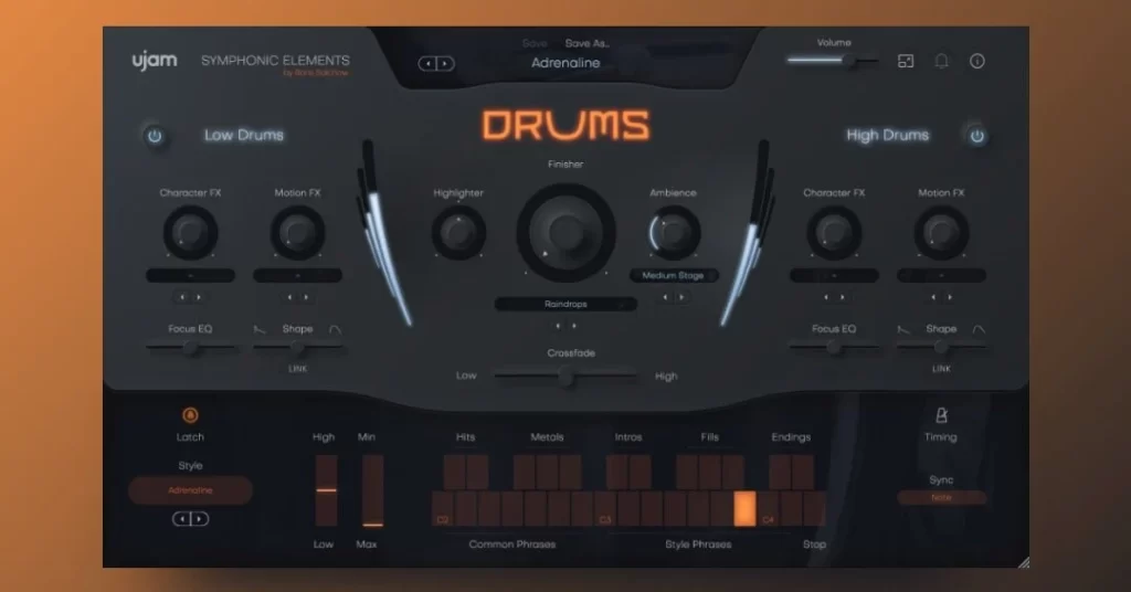 Download uJAM Symphonic Elements DRUMS 2024 for Mac